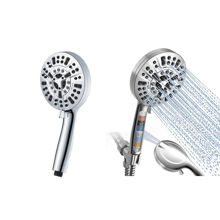 High Pressure Electroplated Handheld Multi Function Shower Bathroom Daily Use