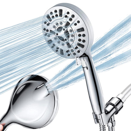 High Pressure Electroplated Handheld Multi Function Shower Bathroom Daily Use