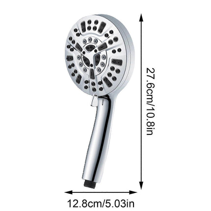 High Pressure Electroplated Handheld Multi Function Shower Bathroom Daily Use