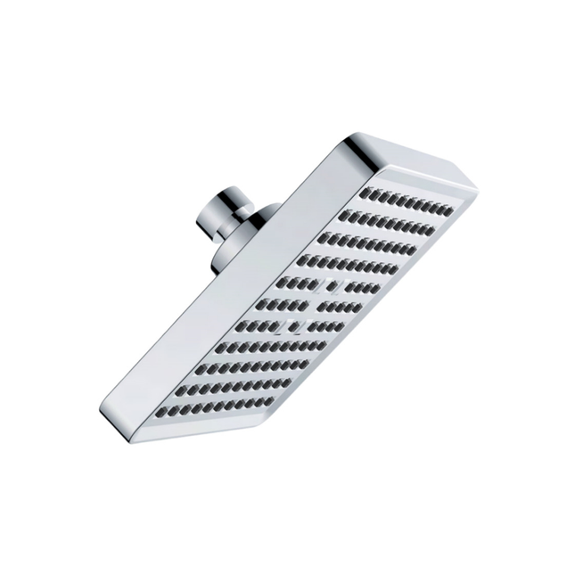 Square Shower Bathroom Rainfall Overhead High Flow Water Saving Spray Nozzle Set