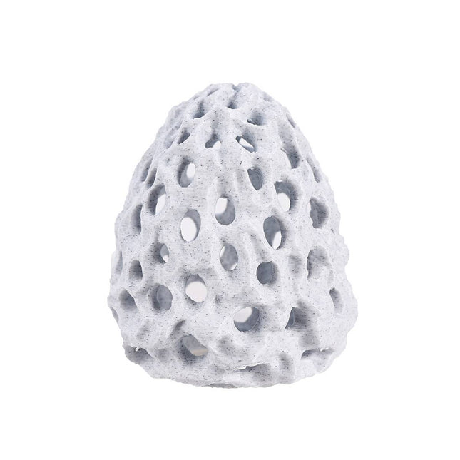 Coral Shrimp Cave Aquarium Hideout 3D Printed Porous Decoration 8x7cm Fish Tank