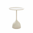 Minimalist Living Room Side Table Iron Round End Table Waterproof Easy to Clean