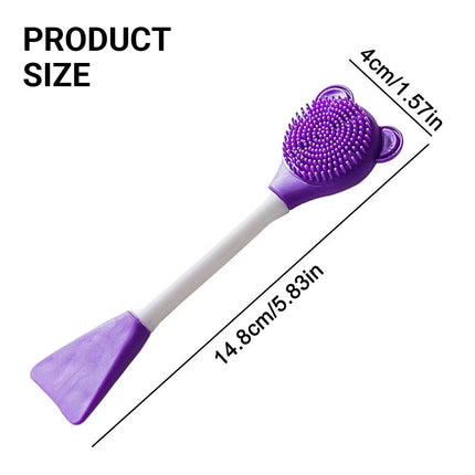 Cat Cleaning Silicone Brush Pet Toothbrush Dog Cleaning Brush Grooming Tool