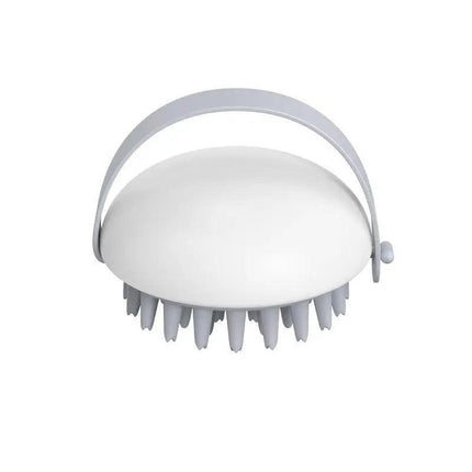 Silicone Hair Shampoo Brush Handheld Head Cleaning Washing Scalp Massage Comb AU - Aimall