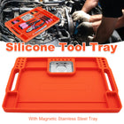 Silicone Tool Tray Silicone Tool Part Tray Organizer Workshop Garage Accessories