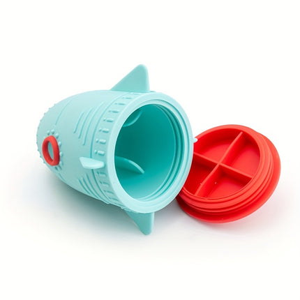 Pet Silicone Food Dispenser Ball Interactive Slow Feeder Toy for Dogs and Cats