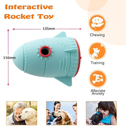 Pet Silicone Food Dispenser Ball Interactive Slow Feeder Toy for Dogs and Cats