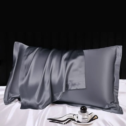 1Pair of Solid Color Summer Pillowcases 48x74cm Pillow Cases Bedding Decor