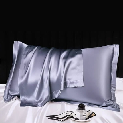 1Pair of Solid Color Summer Pillowcases 48x74cm Pillow Cases Bedding Decor