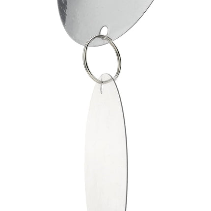 8 PCS Bird Repellent Reflector Mirror Outdoor Farm Hanging Bird Scare Device