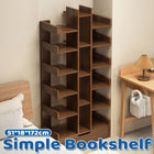 Multi Layer Freestanding Storage Rack Shelf Living Room Bedroom Book Display