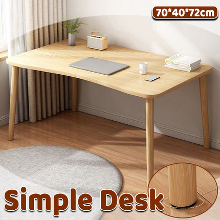 Home Simple Desk Office Table Computer Desk for Bedroom Study Room Space Saving