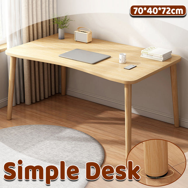 Home Simple Desk Office Table Computer Desk for Bedroom Study Room Space Saving