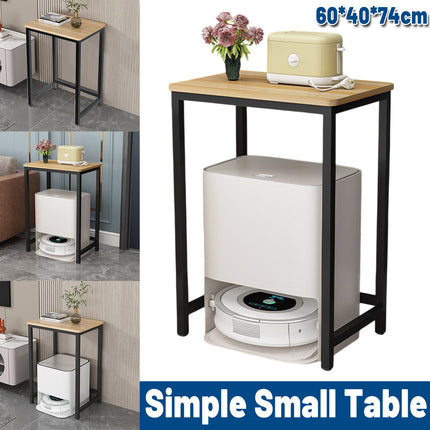 Home Simple Small Square Side Table Sturdy Space Saving For Living Room Bedroom