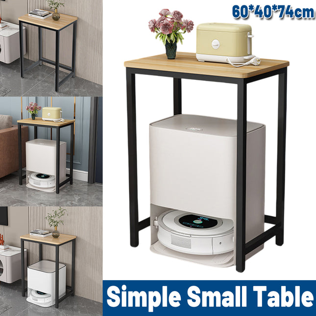 Home Simple Small Square Side Table Sturdy Space Saving For Living Room Bedroom