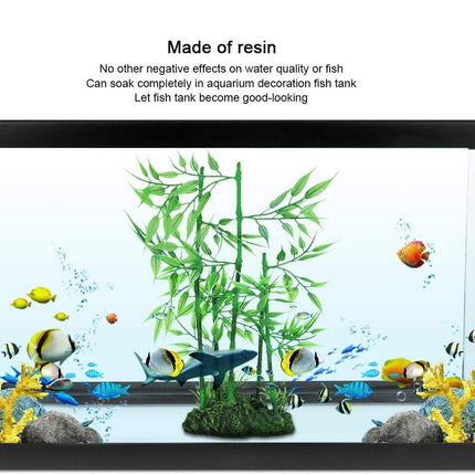 Aquarium Simulation Bamboo Decor Non-Toxic Fish Tank Background Decoration Use