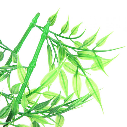 Aquarium Simulation Bamboo Decor Non-Toxic Fish Tank Background Decoration Use