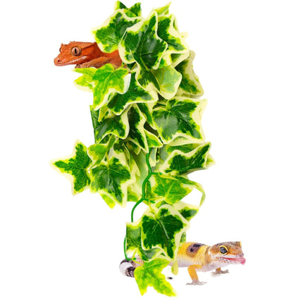 Wall Mounted Simulation Vine Reptile Climbing Plant for Terrarium Amphibian