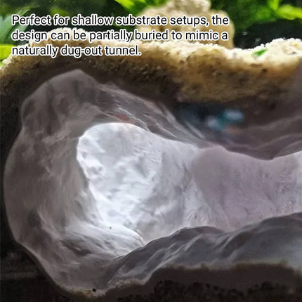 Simulated Rock Cave Hide for Terrariums 140mm