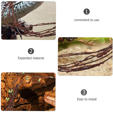 Artificial Rainforest Plant Vine Landscaping Decoration For Home Garden Decor