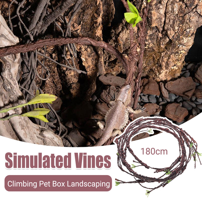 Artificial Rainforest Plant Vine Landscaping Decoration For Home Garden Decor