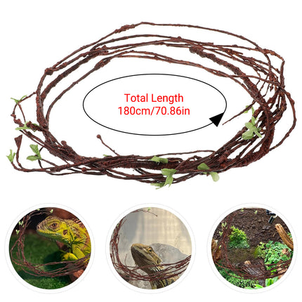 Artificial Rainforest Plant Vine Landscaping Decoration For Home Garden Decor