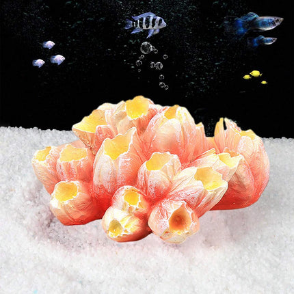 Artificial Coral Reef Rockery Fish Tank Ornaments Underwater Landscape Decor