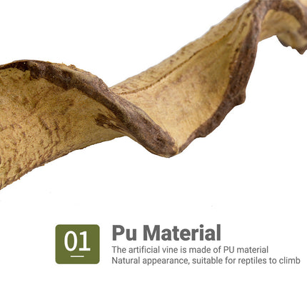 Simulated Vine Plants Reptile Habitat Terrarium Decor for Lizards and Tree Frogs