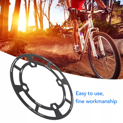 Round Bicycle Gear Disc Cover Single Speed Wheel Protection Shield for Bike Use