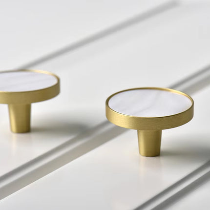 Single Hole Drawer Handle Creative Light Luxury Wardrobe Door Pull Modern Style