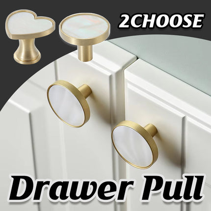 Single Hole Drawer Handle Creative Light Luxury Wardrobe Door Pull Modern Style