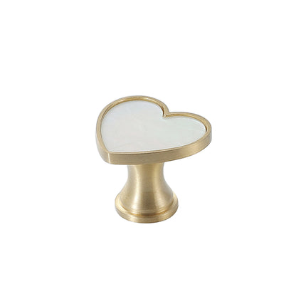 Single Hole Drawer Handle Creative Light Luxury Wardrobe Door Pull Modern Style