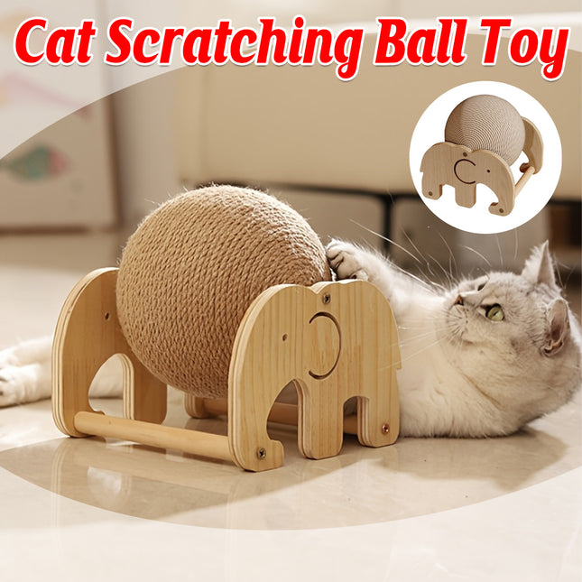 Cat Claw Grinding Toy Upright Cat Claw Ball Cat Scratch Toy Pet Interactive Play