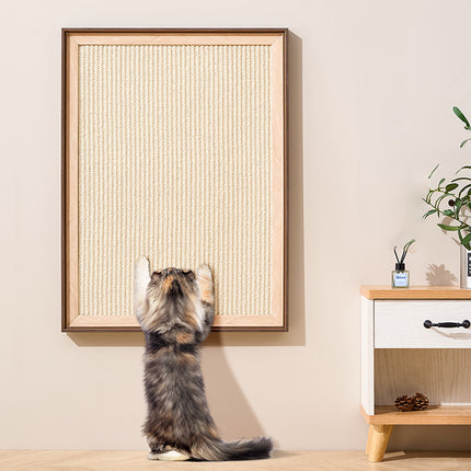 Sisal Cat Scratching Board Durable Space Saving for Indoor Cats Kittens Play