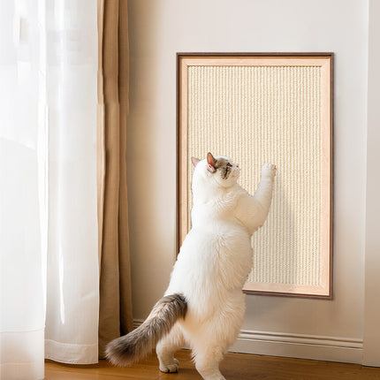 Sisal Cat Scratching Board Durable Space Saving for Indoor Cats Kittens Play