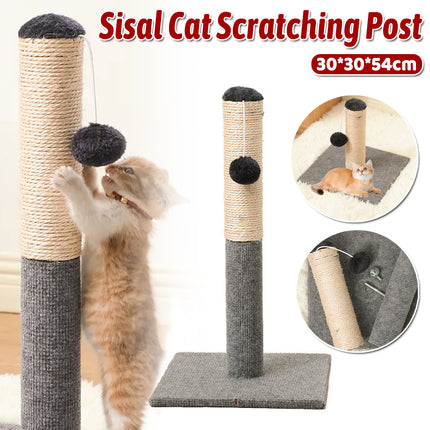 Sisal Cat Claw Board Vertical Scratching Post Simple Cat Scratch Pad Furniture