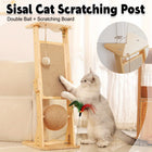 Cat Scratch Board Upright Claw Grinding Post Corner Scratching Column For Indoor