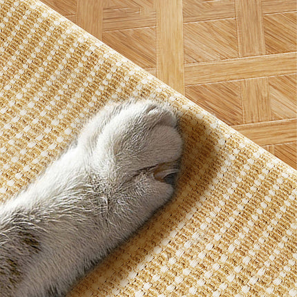 Sisal Double Layer Cat Scratching Board Durable Foldable for Indoor Cats Kittens