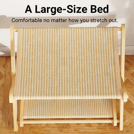 Sisal Double Layer Cat Scratching Board Durable Foldable for Indoor Cats Kittens