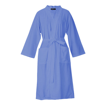 Waffle Spring Summer Couple Bathrobe Men Women Bath Gown Comfortable Breathable