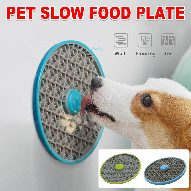 Dog Licking Pad Slow Feeder Tray Pet Anxiety Relief Mat for Dogs and Cats