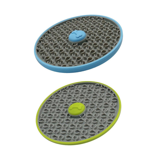 Dog Licking Pad Slow Feeder Tray Pet Anxiety Relief Mat for Dogs and Cats