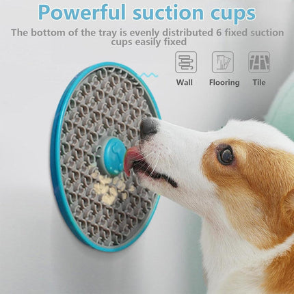 Dog Licking Pad Slow Feeder Tray Pet Anxiety Relief Mat for Dogs and Cats