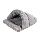 Pet Kennel Sleeping Bag Semi Enclosed Bed for Small Animals Cats and Puppies