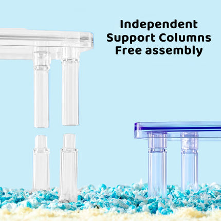 Hamster Cage Activity Platform Safe Non-toxic for Dwarf Hamsters Small Pets