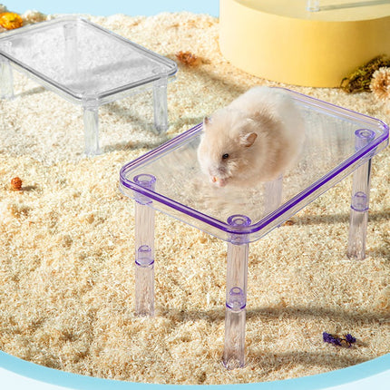 Hamster Cage Activity Platform Safe Non-toxic for Dwarf Hamsters Small Pets