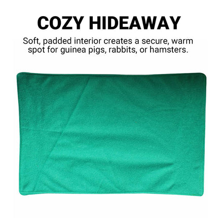 Small Pet 2 In 1 Tent Sleep Mat Rest Hide Play Indoor Foldable Cozy Pet Den