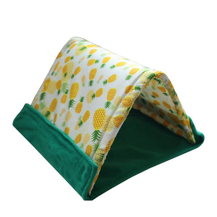 Small Pet 2 In 1 Tent Sleep Mat Rest Hide Play Indoor Foldable Cozy Pet Den