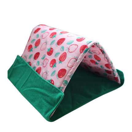 Small Pet 2 In 1 Tent Sleep Mat Rest Hide Play Indoor Foldable Cozy Pet Den