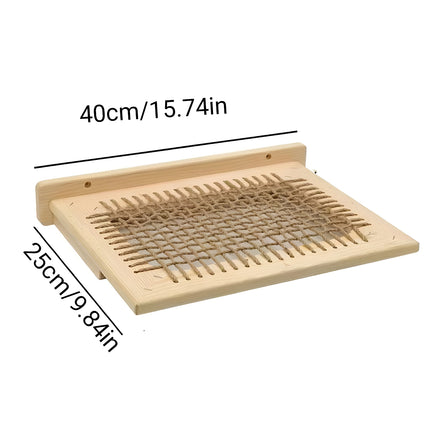 Wooden Small Cat Climbing Frame Wall Mounted Cat Stand Cat Bed Wall Cat Bed
